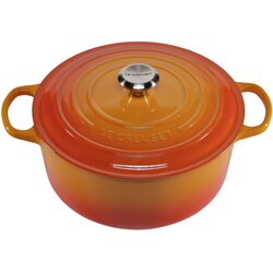 Le Creuset signature casserole round 28 cm volcanic Cene