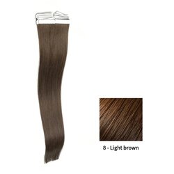 Umetak na samoljepljivoj traci prirodna kosa DDR Slavic Hair 20 kom 55 cm – 8 Cene