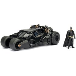 Jada Batman The Dark Knight Batmobil 1:24 + Batman Cene