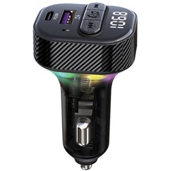 FM TRANSMITTER SA PUNJAČEM ZA AUTO SUPERIOR C50 MO204 3.1 A 30W CRNI *SR Cene