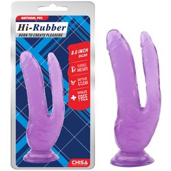  Realističan ljubičasti dildo za duplu penetraciju Cene