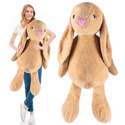 XL otroška plišasta igrača zajec 120cm rjav Cene