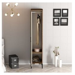 Hanah home Ormar Kumsal S, 40x47,5x201,4 cm, Krem Cijene