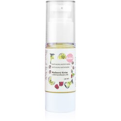 Kvitok Raspberry Cream with AH Acids krema za noć za zrelu kožu lica 40+ 30 ml Cene
