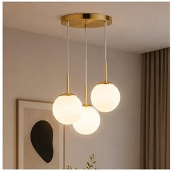 Brilagi Luster na sajli MILO 3xE27/60W/230V zlatna Cene