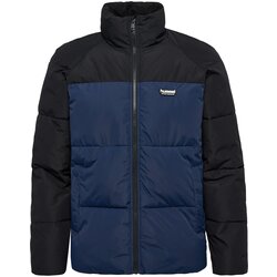 Hummel Muška jakna Hmlpuff jacket short sportswear, Tamnoplavo-crna Cene