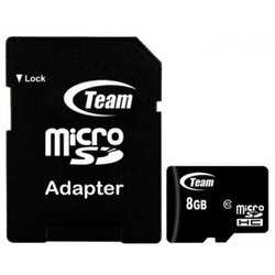 Team Group MICRO SDHC 8GB CLASS 10+SD Adapter TUSDH8GCL1003 memorijska kartica Cene