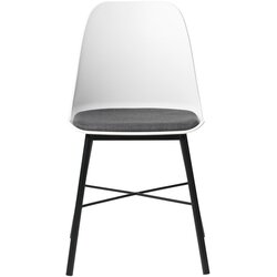 Unique Furniture Komplet 2 belo-sivih stolov Whistler Cene