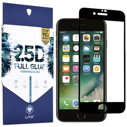 Lito 2,5D kaljeno staklo - Apple iPhone 6/iPhone 6s - Crna Cene