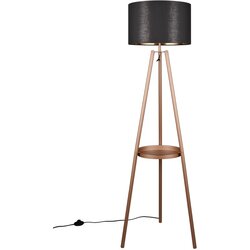 Tri O Rjava stoječa svetilka s polico (višina 152 cm) Colette – Cene
