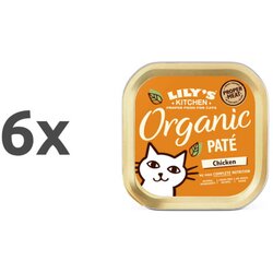 Lily's Kitchen Organic Paté Adult - piščanec, svinjina in govedina 6 x 85 g Cene