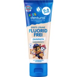 happybrush dentural® KIDS pasta za zube bez fluorida za prve zube - 75 ml Cene
