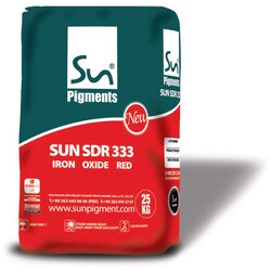 Sun pigments Oksidna boja za beton/gips - CRVENA 25KG Cene