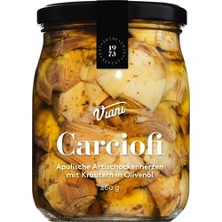 Viani Alimentari carciofi - srčki artičoke z zelišči in oljem Cene