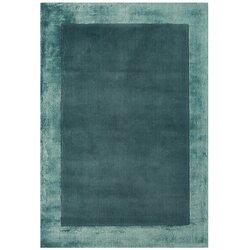 Asiatic Carpets Petrolej zeleni ručno rađen tepih od mješavine vune 160x230 cm Ascot – Cene