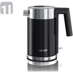 GRAEF WK402 Wasserkocher 1Liter schwarz/Edelstahl Cene
