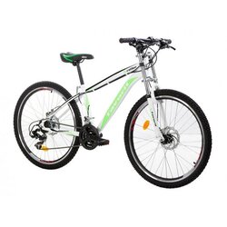 Favorit MTB Bicikla X-Caliber 26"/21 bela/neon zelena ( 650070 ) Cene