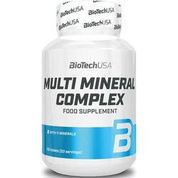Biotechusa multi mineral complex – 10 minerala za optimalnu funkciju organizma Cene