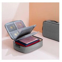 HOMEMATE 1+1 Gratis Organizator za dokumenta sive boje 37x27x10 Cene