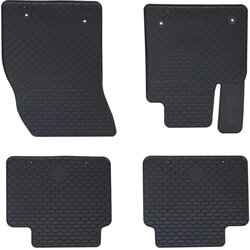 vidaXL Avto preproga 4 pcs Črna primerna za Ford Focus 2018 - 4D Aft., (5000204172) Cene