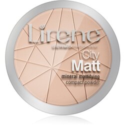 Lirene City Matt matirajući puder nijansa 02 Natural 9 g Cijene