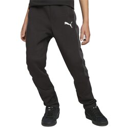 Puma donji deo trenerke za dečake evostripe, crni Cene