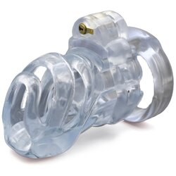 Brutus Cyborg Cage Chastity Cage Clear Cene
