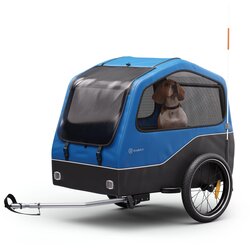 Klarfit Goldie Home, prikolica za kolo, 334 l, max. 40 kg, zložljiva, odporna na vremenske vplive Cene