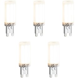 LUEDD Set van 5 G9 3-staps dimbare LED lampen opaal 4.5W 500 lm 4000K Cene