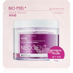 NEOGEN Dermalogy Bio-Peel+ Gauze Peeling Wine blazinice za piling lica za zaglađivanje kože lica i smanjenje pora 1 kom Cene