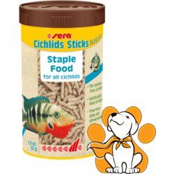 Sera cichlids sticks nature, štapići za ciklide, 52g Cene