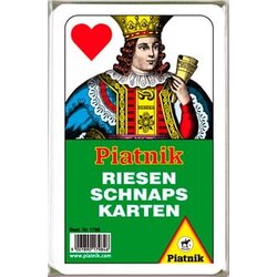 Piatnik & Söhne Velikanske šnops karte, francoske Cene