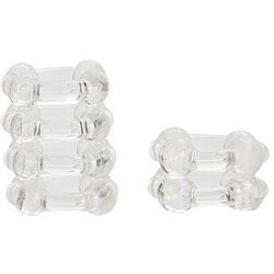 Colt 2 prstena za penis Clear Cene