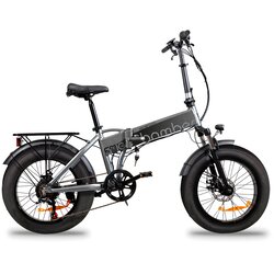 EMG Trevi Električno kolo EMG BOMBER ZETA, 20”, zložljiv, avtonomija do 60km, motoriziran menjalnik, LED zaslon+LED lučke - Cene