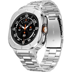 SUPLINK kovinski pašček z zaščitnim ohišjem za samsung galaxy watch ultra 47 mm odprta embalaža Cene