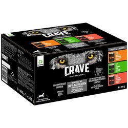 CRAVE Adult 6 x 400 g - Miks (3 vrste) Cene