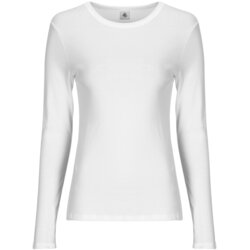 Petit Bateau Majice z dolgimi rokavi ML COL ROND Bela Cene