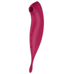 Satisfyer Vibrator Twirling Pro+, temno rdeč Cene