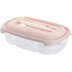 Pobeda Compani Frigo posuda MEAL, 0.4+0.7+0.4l sa escajgom, Roze Cene