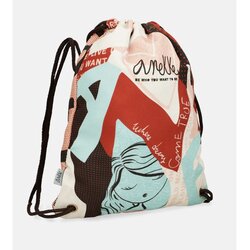 Anekke Ruksak vrećasti SS24 HOLLYWOOD 33x45x7cm 38474-002 P12 NETTO Cijene