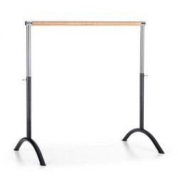 Klarfit BAR LERINA, ČRNA, BALETNI DROG, 110X113 CM, PRENOSEN, NASTAVLJIV PO VIŠINI, JEKLO Cene