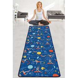  Prostirka za jogu Be Active, 60x200cm, šarena Cijene
