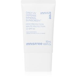 Innisfree Daily UV Defense Mineral Sunscreen mineralni zaštitni fluid za lice SPF 50 50 ml Cene