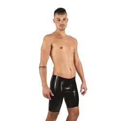 Mister B Rubber Fucker Shorts Black XL Cene