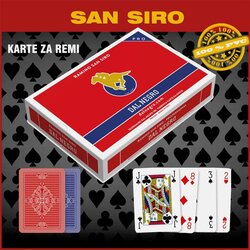 Dal Negro "SAN SIRO" karte za remi 100% plastika Cene