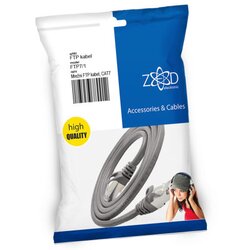 Zed Electronic mrežni FTP kabel, CAT7, dužina 1.0 metar - FTP7/1 Cene