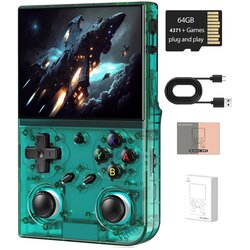 Red RG35XX Pro 64GB konzola za igranje zelena" Cene