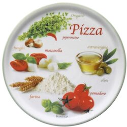 Saturnia Pizza krožnik Napoli / 31cm / Foods zelen / 6kos, (21364723) Cene