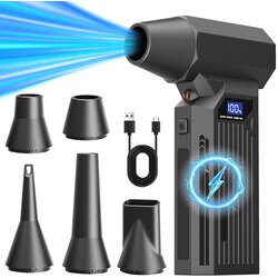 INF Prenosni ročni zračni puhalnik - 110000 RPM Turbo ventilator Brezžični električni čistilec prahu, (5000140268) Cene