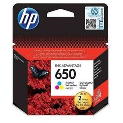 SUP INK HP CZ102AE no 650 Tri-color Cene